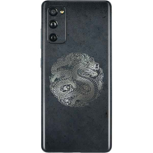 Chinese Black Dragon Galaxy S20 Fan Edition Skin